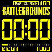 PUBG Amazfit BIP watchface