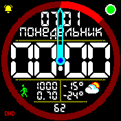 Pace_GO_analog Amazfit BIP watchface