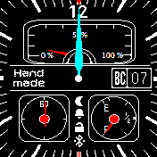 Panel Amazfit BIP watchface