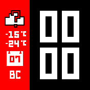 Pebble24h Amazfit BIP watchface