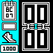 Pro-4ti_v8_bt_dnd_cyan Amazfit BIP watchface
