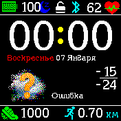 PsiChronus_v2 Amazfit BIP watchface