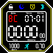 PsiElectronika_v1 Amazfit BIP watchface