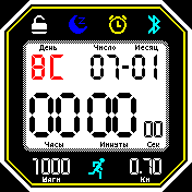 PsiElectronika_v4 Amazfit BIP watchface