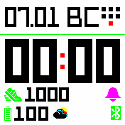 PsiLyy_v2 Amazfit BIP watchface