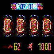 PsiMetro2033_1_2 Amazfit BIP watchface