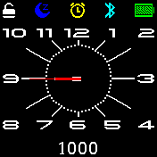 PsiORT_v1 Amazfit BIP watchface