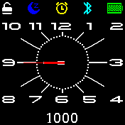 PsiORT_v1 Amazfit BIP watchface