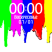 PsiPalitra_1_1 Amazfit BIP watchface
