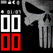 Punisher Amazfit BIP watchface