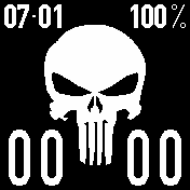 Punisher_5 Amazfit BIP watchface