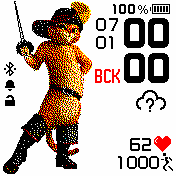 Puss_in_Boots Amazfit BIP watchface
