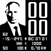 Putin_2 Amazfit BIP watchface