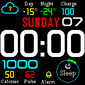 R5WD25EN2 Amazfit BIP watchface