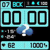RU_3117_v4 Amazfit BIP watchface