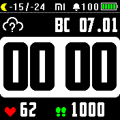 RV_v2 Amazfit BIP watchface
