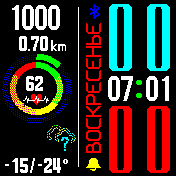 Radial2 Amazfit BIP watchface