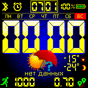 Radiance_mod4 Amazfit BIP watchface