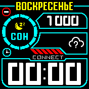 Radiation_black Amazfit BIP watchface