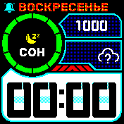 Radiation_white_2 Amazfit BIP watchface