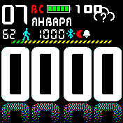 Reflection Amazfit BIP watchface