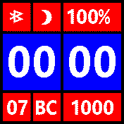 Retro_4 Amazfit BIP watchface