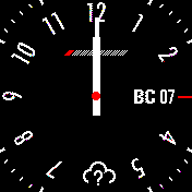 Ring Amazfit BIP watchface