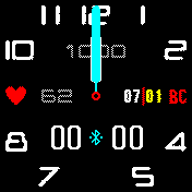 Ring3 Amazfit BIP watchface