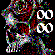 Rose_skull Amazfit BIP watchface