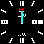 SAW Amazfit BIP watchface