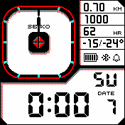 SEIKO_G757_James_Bond_24H Amazfit BIP watchface