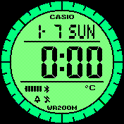 SGW-100B-12h Amazfit BIP watchface