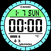 SGW-100_24h Amazfit BIP watchface