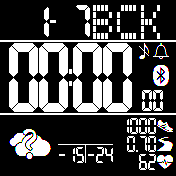 SGW100_Inv_V2 Amazfit BIP watchface