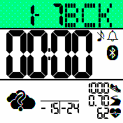 SGW100_nosecs Amazfit BIP watchface