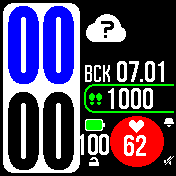 Senbono_V2 Amazfit BIP watchface