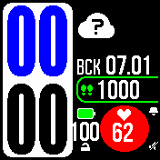 Senbono_V2 Amazfit BIP watchface