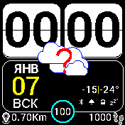 Sense_v2_black Amazfit BIP watchface