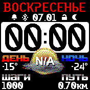 Shilling Amazfit BIP watchface
