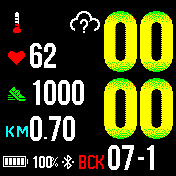 Simbioz Amazfit BIP watchface