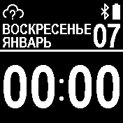 Simple Amazfit BIP watchface