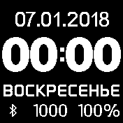 Simple2 Amazfit BIP watchface