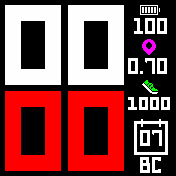 SimpleBig_mod Amazfit BIP watchface