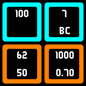 SimpleHybridV2 Amazfit BIP watchface