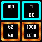 SimpleHybridV2 Amazfit BIP watchface