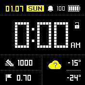 SimpleWF_v2_0_ENG_12h Amazfit BIP watchface