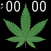 Simple_Weed Amazfit BIP watchface