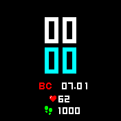 Simplicity2 Amazfit BIP watchface