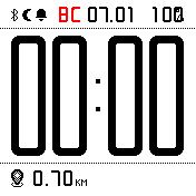 SimplyFaceDX_mod_white Amazfit BIP watchface