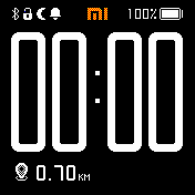 SimplyFaceDX_nosteps_nodate_bigdigits Amazfit BIP watchface